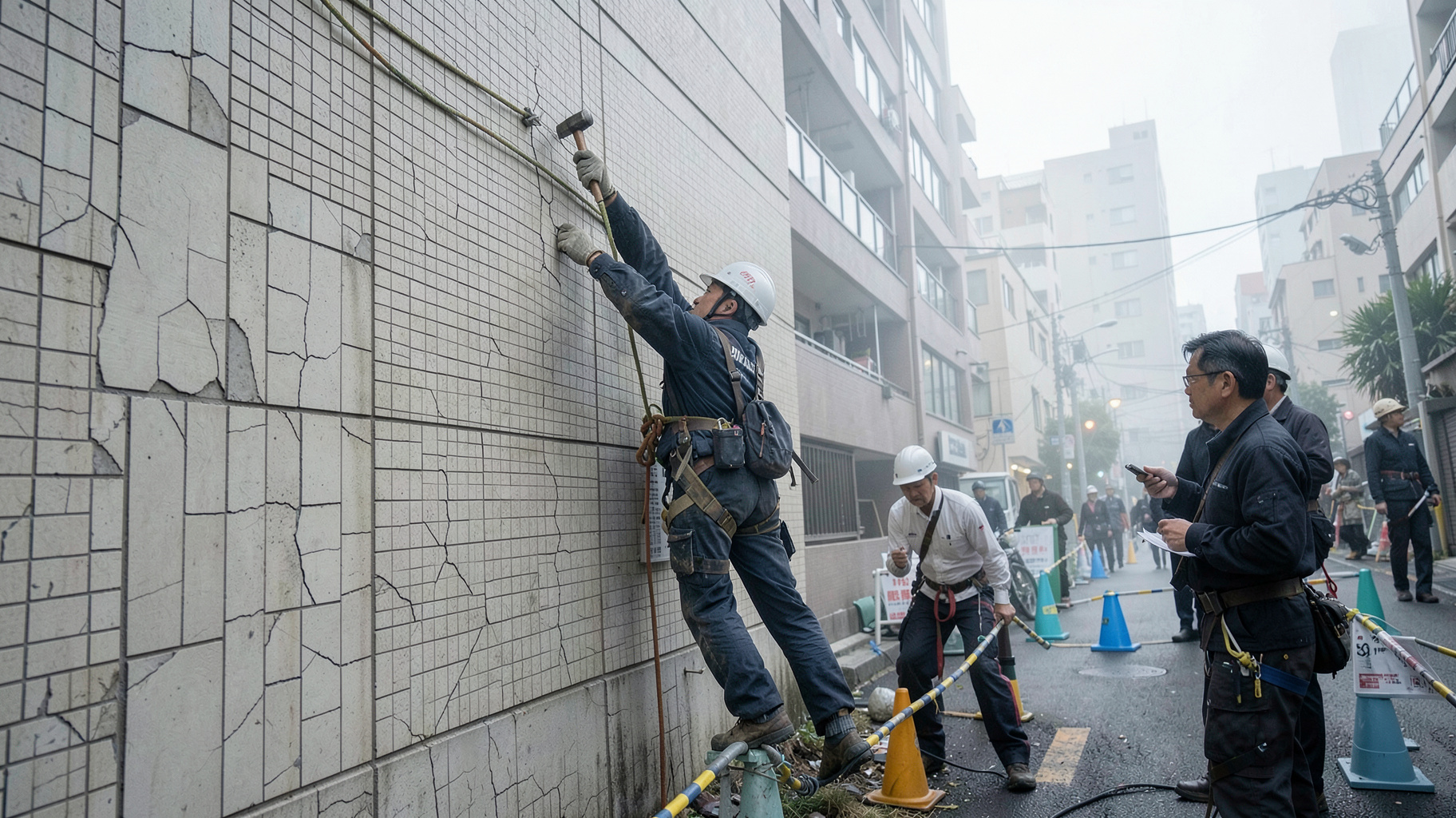 関西のロープアクセス実績1200件超が示す、外壁改修の新しい競争軸と安全性